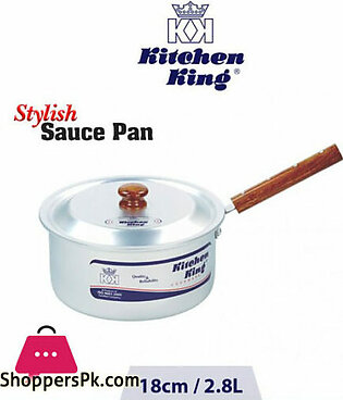 Kitchen King Tempo Stylish Sauce Pan with Lid 18cm 2.8Ltr