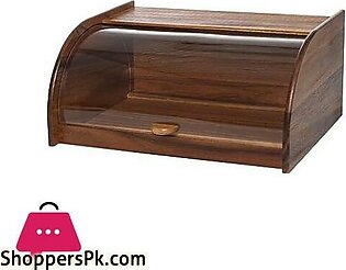 Elegant Wooden Bread Box EW668058