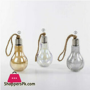 Decorative Hanging Bulb Light with Rope – 8 Inch