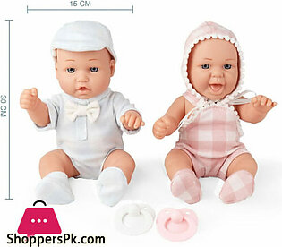 Vinyl Baby Toy 12 Inch Soft Plastic Girls Doll