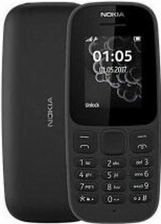 Nokia 105 (2019) Black With 1 Year Official Warranty
