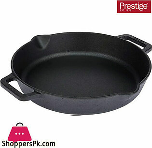 Prestige Meyer Double Handle Skillet Pan Cast Iron FRYPAN Fry Pan 26CM – MY48413