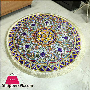 Persian Round Rug Round Rug Carpet Room Carpet PR8 3 x 3 Feet