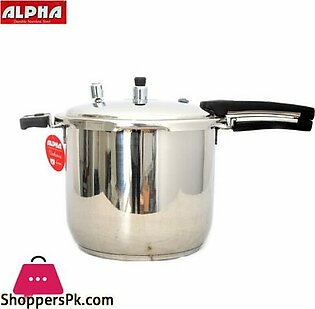 Alpha Stainless Steel Pressure Cooker 12 – Liter