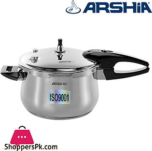 Arshia Premium Stainless Steel Pressure Cooker 24cm with Aluminium base