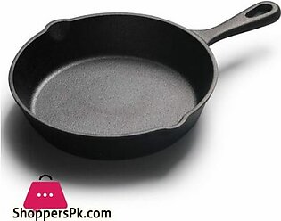 Cast Iron Skillet Pan Durable Fry Pan -10 Inch