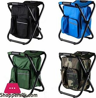 Outdoor Folding Camping Fishing Chair Stool Portable Backpack Picnic Tools Bag Hiking Seat Bag Camping Accessories