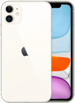 Apple iPhone 11 (4G, 64GB ,White) – Non PTA