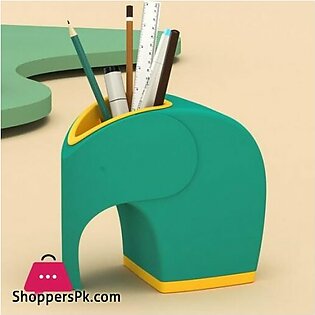 Creative Desk Elephant Tissue Paper Box Cover with Pen Holder Remote Controller Mobile Phone Storage Organizer Home Office