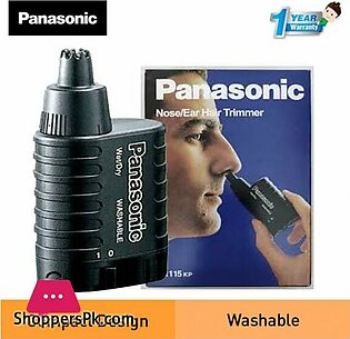 Panasonic ER115 – Nose & Ear Hair Trimmer Wet/Dry – Black