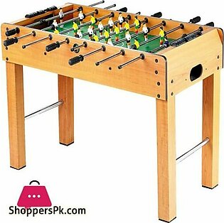 Tabletop Football 638 Football Table Football Table made of Wood 2 Balls Soccer Table Football Player Sport with Legs Size 121 x 61 x 79 cm Football Game
