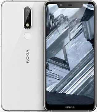 Nokia 5.1 Plus Dual Sim(4G, 3GB – 32GB, Glacier white)