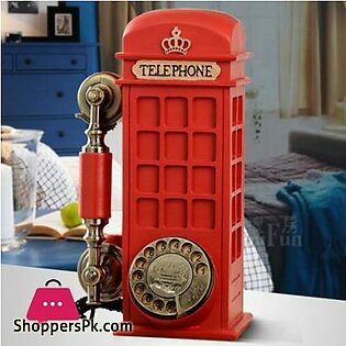Retro Landline Phone Fashion Creative Personalized and Cute Cartoon Wireless Card Home Old Fashioned Antique Telephone