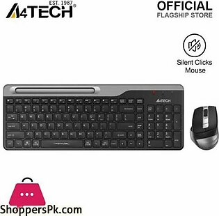 A4Tech FB2535CS – Wireless Keyboard Mouse Combo – Bluetooth & 2.4G Wireless