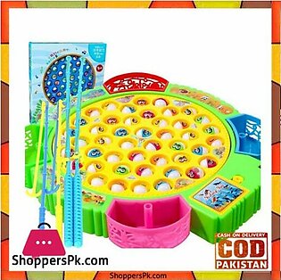 Fishing Game Fishing Educational Games with Music Autorotation for Toddlers Children 45 Fishes