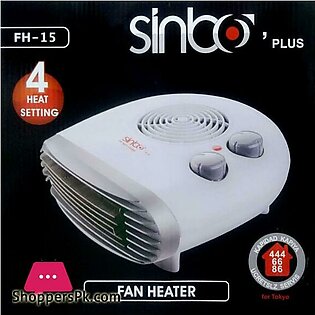 Room Heater Fan Electric Heater Dual Thermal Control