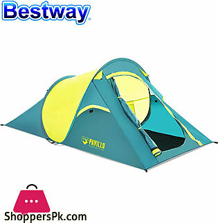 Pavillo Cool Quick Tent Camping Outdoor 2 Person Pop Up Tent Waterproof for Travel Hiking or Garden – 68097