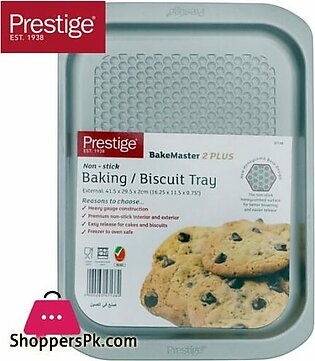 Prestige Baking Biscuit Tray 16.25 x 11.5 x 0.75 Inch – 57138(59275)