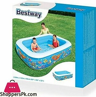 Bestway Rectangular Inflatable Pool for Kid 7.5 Feet – 54120