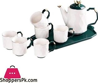 Ceramic 8 Pcs Tea Set