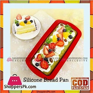 Silicone Bread Loaf Cake Mold Non Stick Bakeware Baking Pan Oven Rectangle Mould