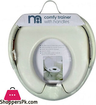Mothercare Comod Cover Baby Toilet Seat – White