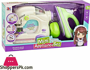 Mini Appliance set with sewing and ironing machine For Kids