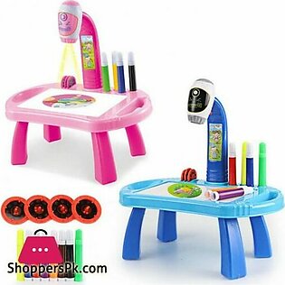 Children Projector Painting Drawing Table Lightweight Educational Arts Drawing Painting Board Desk Projection Learning Toys