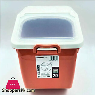 Rice Storage Container with Lift Lid 20-Liter
