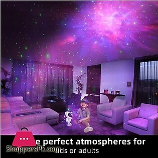 Star Astronaut Projector Galaxy Light Projector for Bedroom Starry Night Light Projector with Timer Ocean Wave Projector for Kids Adults Ceiling Room Decor