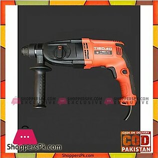 Rotary Hammer 26mm Drill Machine – 100% Copper – Red