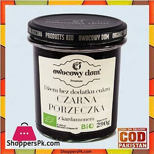 Wasim Badami Bio – Organic Black Currant Jam With Cardamom (without Sugar) Set of 3