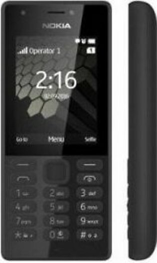 Nokia 216 Dual Sim Black With 1 Year Official Warranty