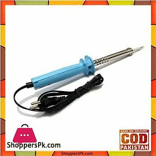 Steel Electrical Soldering Iron 60 W – Blue and Silver