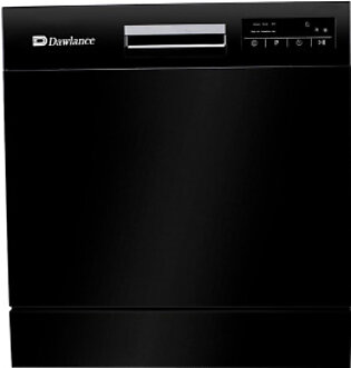 Dawlance -DDW 868 Counter Top Black Dishwasher