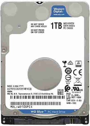 WD Blue 1TB Laptop Hard Disk Drive – 2.5