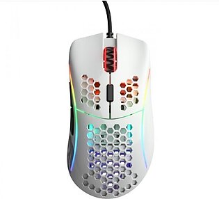 Glorious Model D Gaming Mouse Wired (Glossy White)