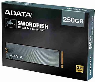 ADATA SWORDFISH 250GB SSD PCIe Gen3x4 M.2 2280