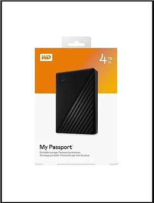 WD My Passport 4TB External Hard Drive USB 3.0