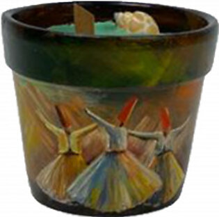 Hand-Painted Scented Candle