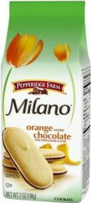 Pepperidge Farm Milano Cookies Orange Chocolate