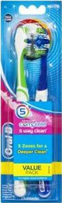 Oral-B Toothbrush Complete Soft Double