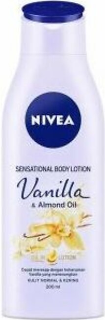 Nivea Body Lotion Vanilla Almond Oil 200ml