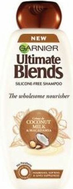 Garnier Ultimate Blend Coconut Milk and Macadamia Shampoo