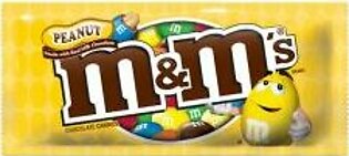 M&M Peanut Milk Chocolate Candy 47 Grams