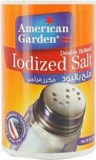American Garden Salt Double Refined Iodized