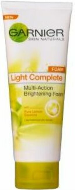 Garnier Light Gentle Clarifying Facial Foam Face Wash