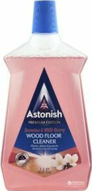 Astonish Premium Wood Floor Cleaner jasmine & Wild Berry 1Ltr