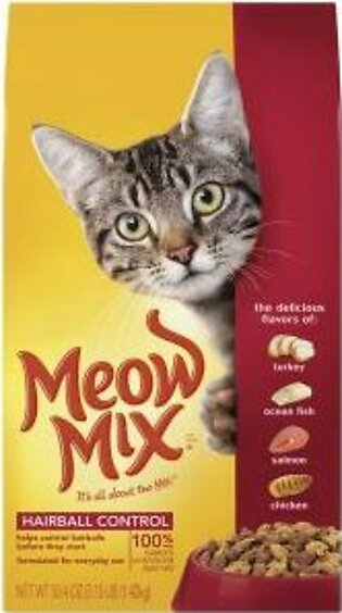 Meow Mix Cat Food Hairball Control