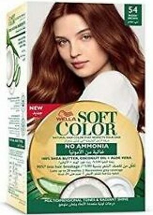 Wella Soft Hair Colour Redish Brown 54